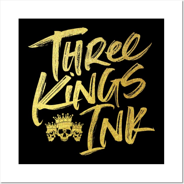 Three Kings Ink Alt-Logo Wall Art by Kate Stacy
